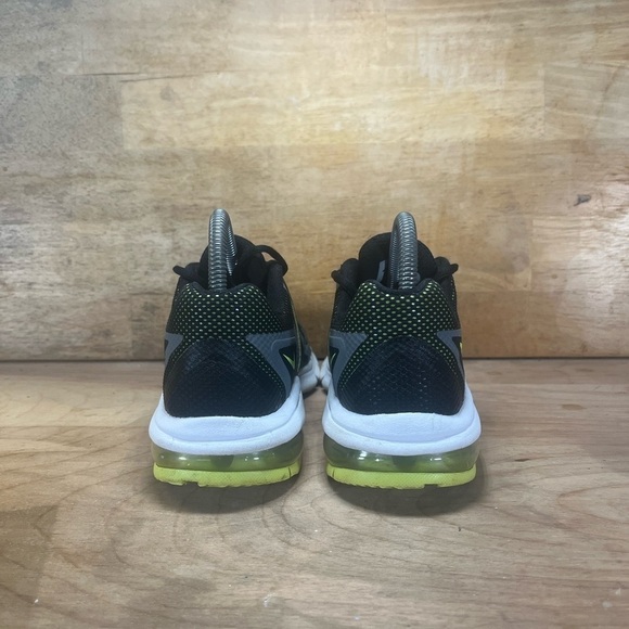 Nike Max Premiere Womens Size 6.5 (5Y) Running Shoes Black Yellow 716791-003 - Picture 4 of 8